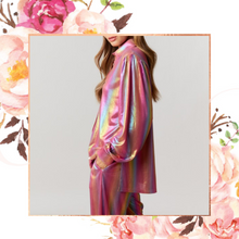 Load image into Gallery viewer, Mardi Gras Iridescent Pants
