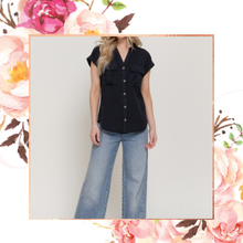 Load image into Gallery viewer, Button Down Tencel Top