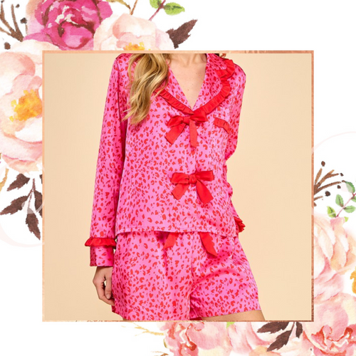 Merry Little Leopard PJ Set