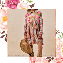 Load image into Gallery viewer, Boho Floral Dress