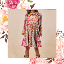 Load image into Gallery viewer, Boho Floral Dress