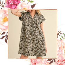 Load image into Gallery viewer, Little Leopard Dress