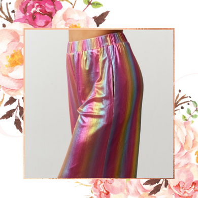 Mardi Gras Iridescent Pants