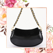 Load image into Gallery viewer, Suede &amp; Leather Chic Crossbody