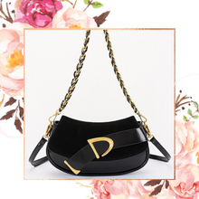 Load image into Gallery viewer, Suede &amp; Leather Chic Crossbody