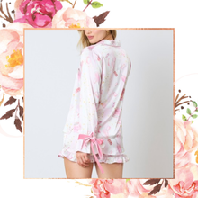 Load image into Gallery viewer, Pop the Bubbly Satin PJ Set