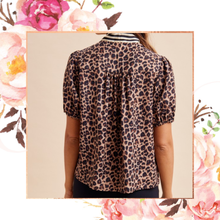 Load image into Gallery viewer, Put a Striped Bow On Top Blouse