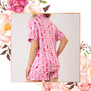 Cute to Boot PJ Set