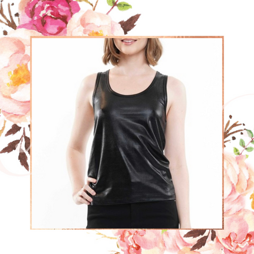 Black Metallic Tank