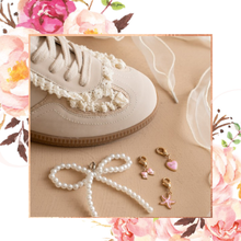 Load image into Gallery viewer, Pearl Charm Sneakers