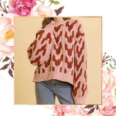 Cozy Cable Knit Sweater