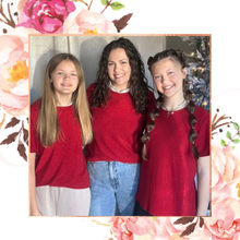 Load image into Gallery viewer, Red Sparkle Original Signature Tee