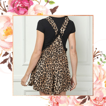 Load image into Gallery viewer, Leopard &amp; Lace Romper