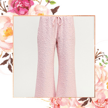 Load image into Gallery viewer, Blush Ripple Cropped Wide Pants