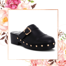 Load image into Gallery viewer, Studded Leather Clogs