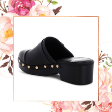Load image into Gallery viewer, Studded Leather Clogs