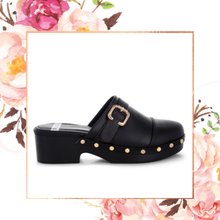 Load image into Gallery viewer, Studded Leather Clogs