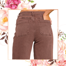 Load image into Gallery viewer, High Rise Wide Leg Pintuck Denim