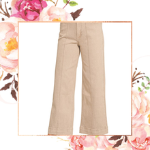 Load image into Gallery viewer, High Rise Wide Leg Pintuck Denim