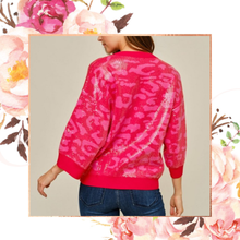 Load image into Gallery viewer, Leopard Sequin Sweater Top