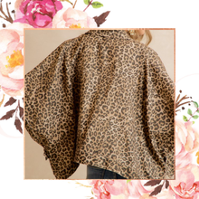 Load image into Gallery viewer, Leopard Cape Jacket