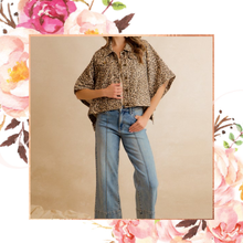 Load image into Gallery viewer, Leopard Cape Jacket