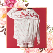 Load image into Gallery viewer, Bright &amp; Joyful Polka Dot PJ Set