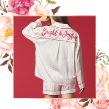 Load image into Gallery viewer, Bright &amp; Joyful Polka Dot PJ Set