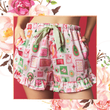 Load image into Gallery viewer, Whimsical Holiday Collage PJ Set