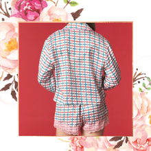 Load image into Gallery viewer, Holiday Feminine Fancy Plaid PJ Set