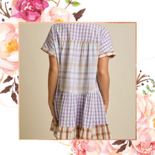 Load image into Gallery viewer, Pretty in Plaid Babydoll Dress