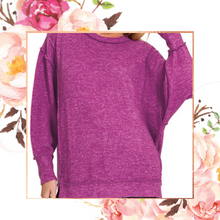 Load image into Gallery viewer, Brushed Hacci Pullover