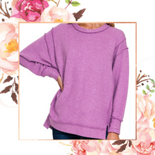 Load image into Gallery viewer, Brushed Hacci Pullover