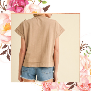 Lace Up Bow Top