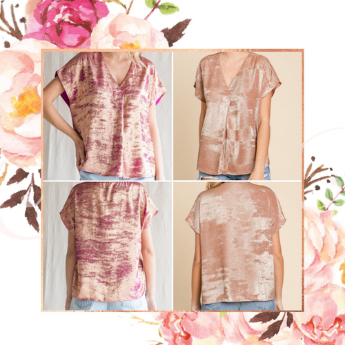 Shimmer Me Pretty Blouse