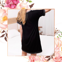 Load image into Gallery viewer, Black Sleep Dress