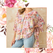 Load image into Gallery viewer, Falling for You Floral Top