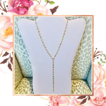 Load image into Gallery viewer, Ritz Rhinestone Y-Chain Necklace